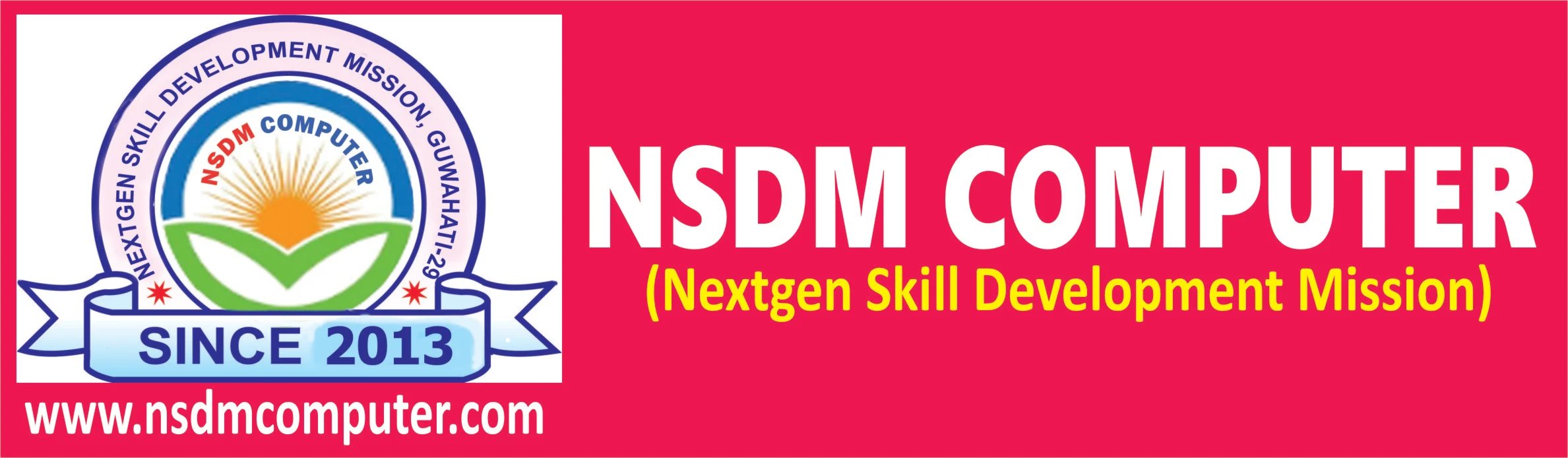 NSDM Computer Logo